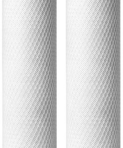 2.5"x10" 5 Micron Carbon Block Sediment Water Filter Replacement Cartridge - 2 Pack - For Whole House Filtration Systems - AO-WH-PRE-RC2